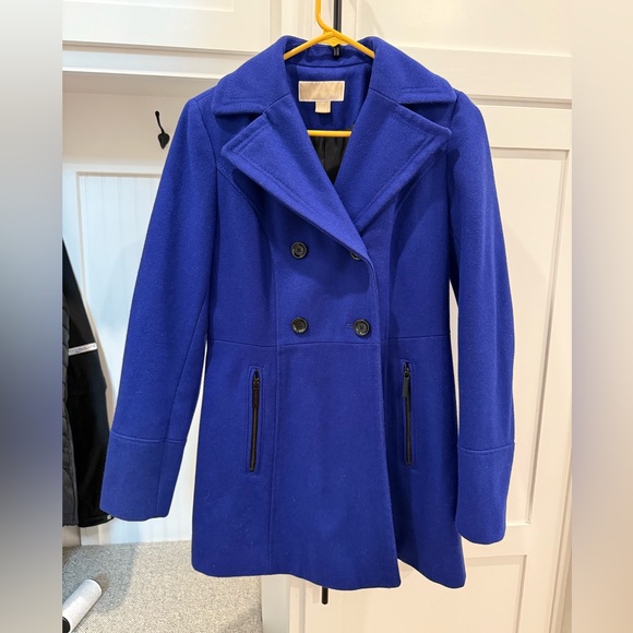 Michael Kors Jackets & Blazers - 💙 Like New Michael Kors Royal Blue Jacket